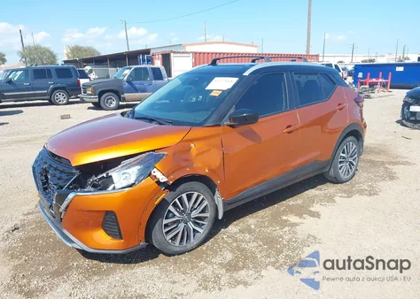 2023 Nissan Kicks Sv Xtronic Cvt from USA, damaged, VIN 3N1CP5CV6PL511726